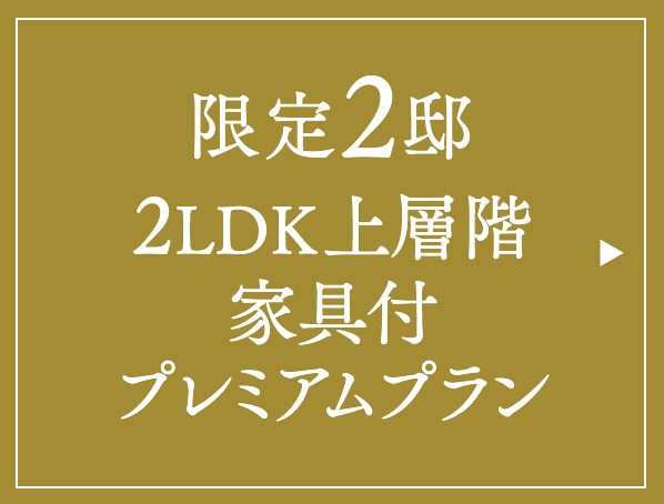 限定2邸 2LDK上層階 家具付プレミアムプラン